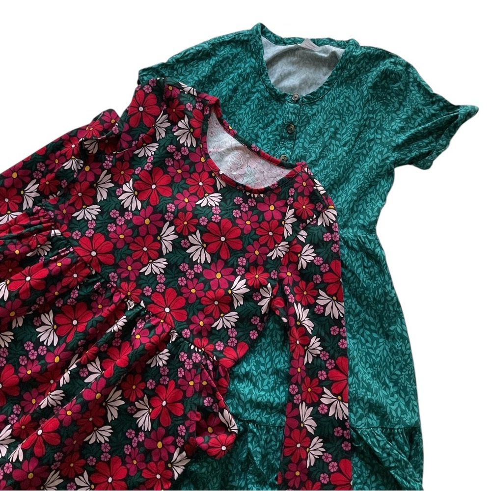 New Girls Wonder Nation Dresses 2 Dresses Sz L 10-12